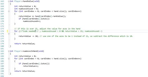 blackjack in c++|How To Write A Blackjack Program In C .